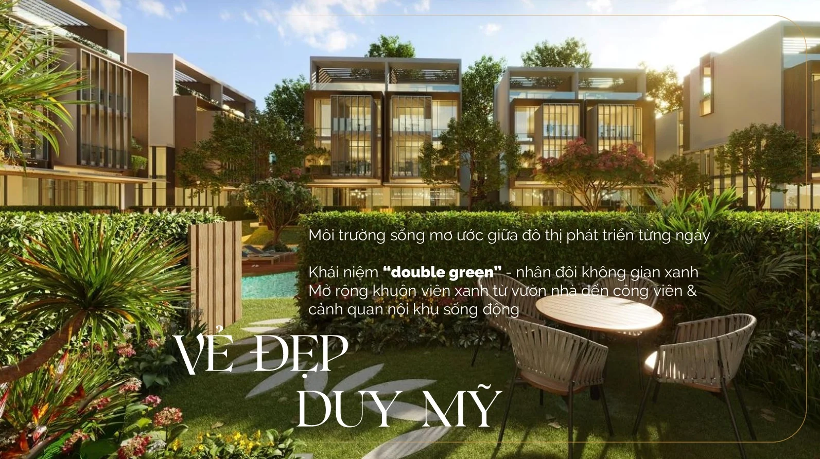 Senturia An Phú - vẻ đẹp duy mỹ và không gian Double Green